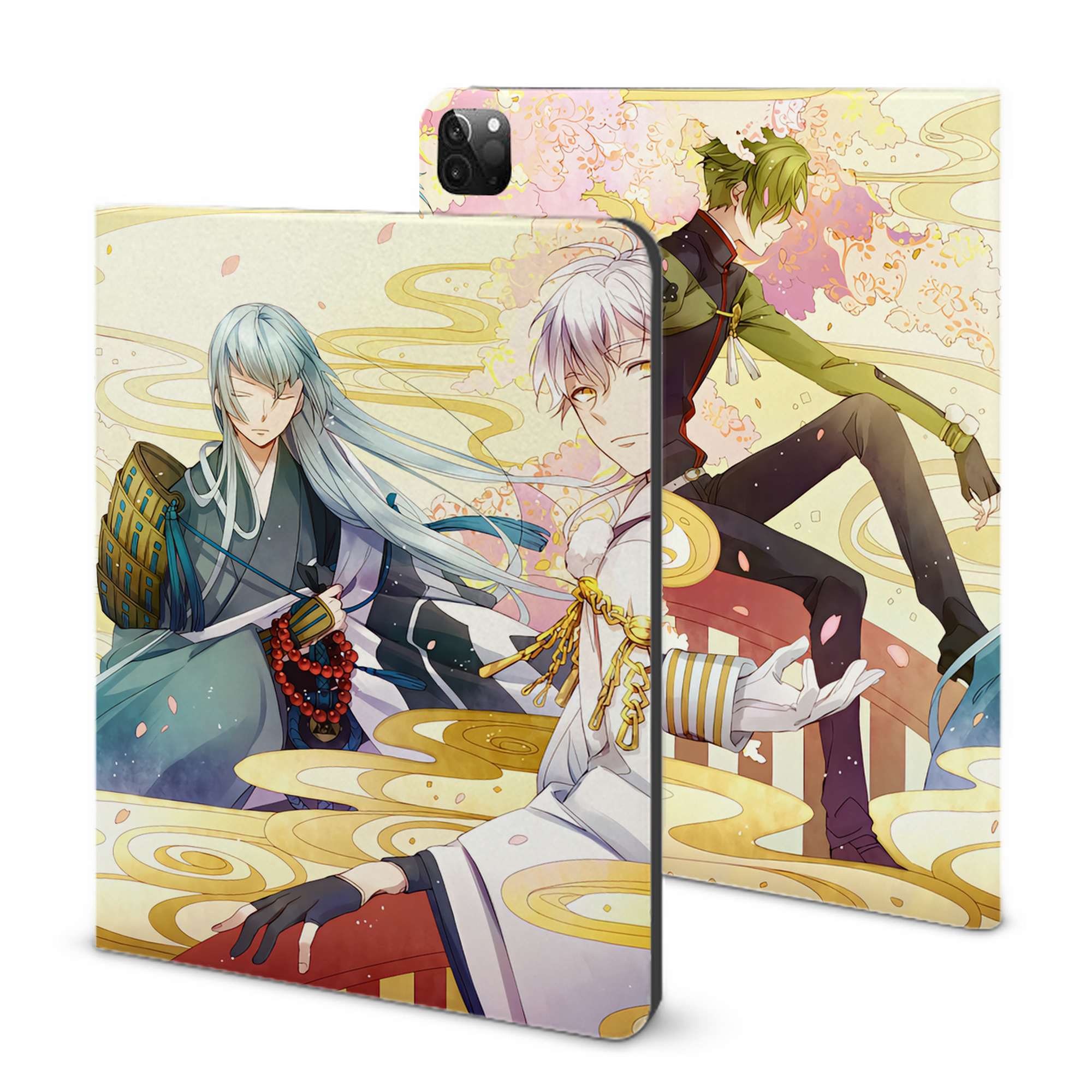 （画像用） 刀剣乱舞 Touken Ranbu IPadケース ペンホルダー付き ブックスタイルデザイン